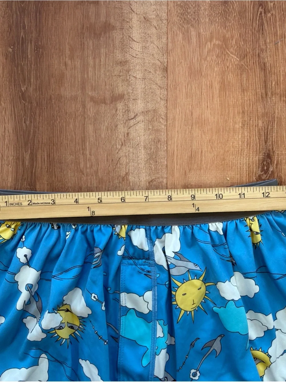Vintage Patagonia Capilene 2 Lightweight Boxer Shorts Mens Medium Blue Sun Cloud